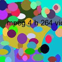 mpeg 4 h 264 video