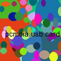 pcmcia usb card